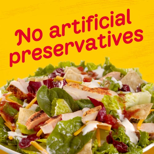 Oscar Mayer Carving Board Southwestern Seasoned Grilled Chicken Breast Strips Lunchmeat 6 oz Perspective: top