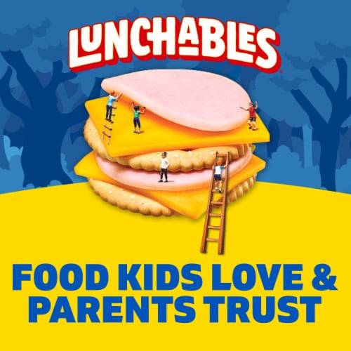 Lunchables Turkey & Cheddar Cheese with Crackers Snack Kit Perspective: top