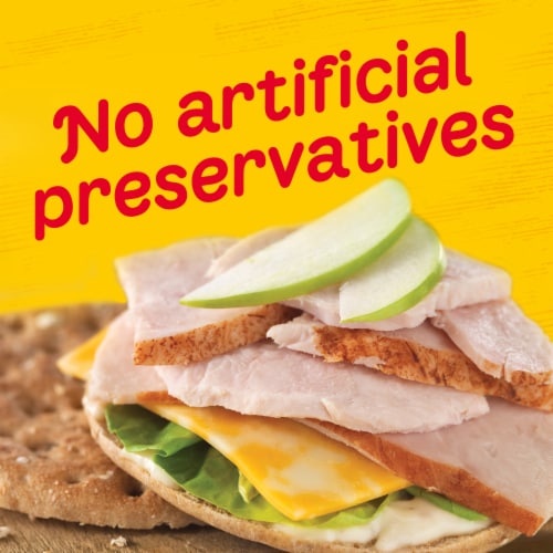 Oscar Mayer Carving Board Oven Roasted Deli Turkey Lunch Meat Perspective: top