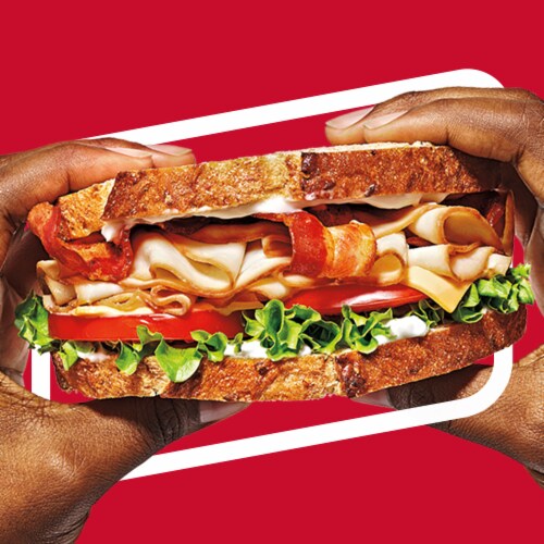 Oscar Mayer Deli Fresh Honey Smoked Turkey Breast Thin Sliced Lunchmeat Perspective: top