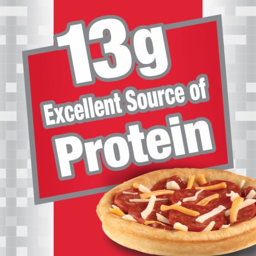 Lunchables Uploaded Ultimate Deep Dish Pizza with Pepperoni Perspective: top
