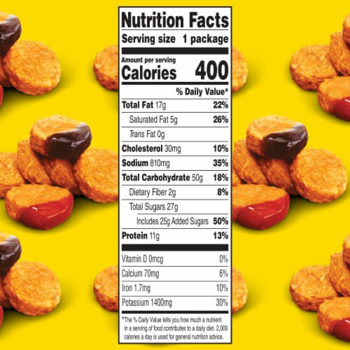 Lunchables Uploaded Chicken Dunks Nugget Kids Lunch Meal Kit Perspective: top