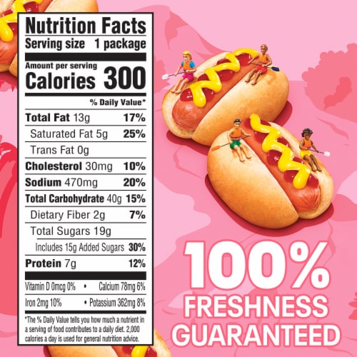 Lunchables Mini Hot Dogs with Capri Sun Drink & Kit Kat Candy Kids Lunch Meal Kit Perspective: top