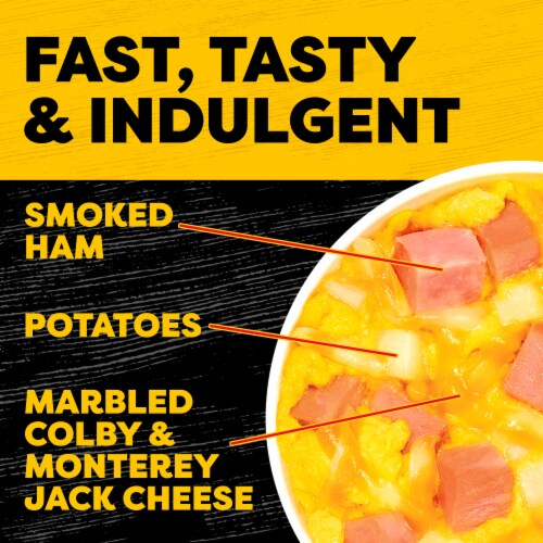 Oscar Mayer Ham & Colby Jack Scramblers Perspective: top