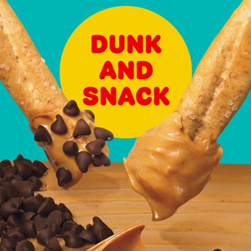 Lunchables Dunkables Pretzel Twists with PB Spread & Choco Chips Perspective: top