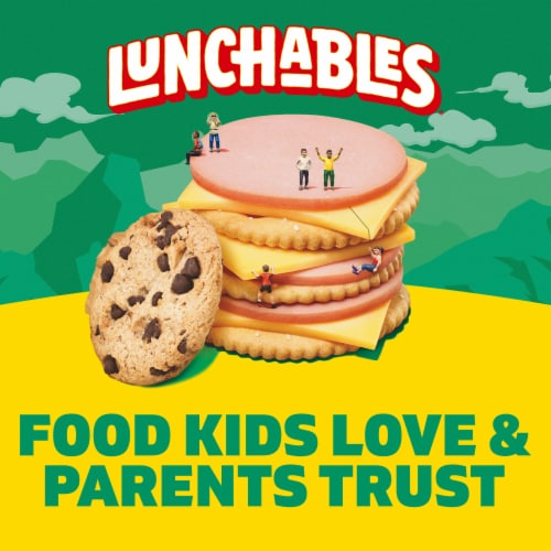 Lunchables Light Bologna & American Cheese Cracker Stackers Kids Snack Kit Perspective: top