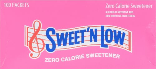 Sweet'N Low® Zero Calorie Sweetener Packets Perspective: top