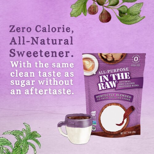 In The Raw All-Purpose Zero Calorie Sweetener Perspective: top