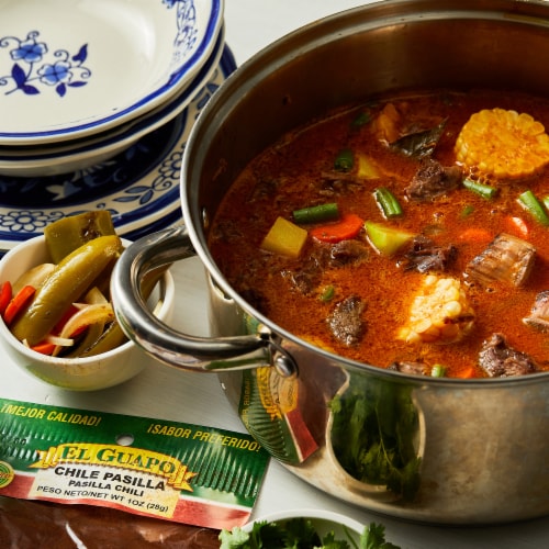El Guapo Ground Pasilla Chili Perspective: top