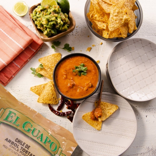 El Guapo Premium Toasted Arbol Chili Pods Perspective: top