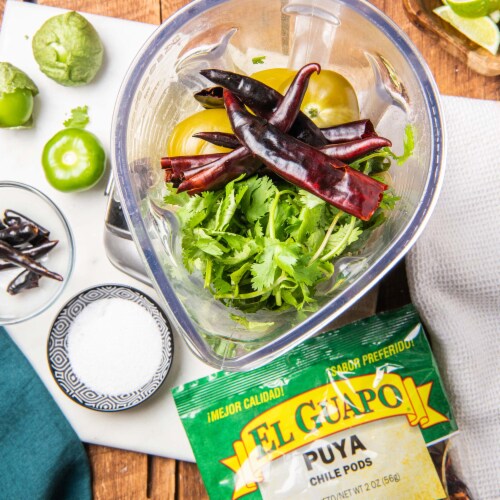 El Guapo Whole Puya Chili Pods Perspective: top