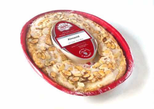 Racine Danish Kringles® Mini Oval Almond Pastry Perspective: top