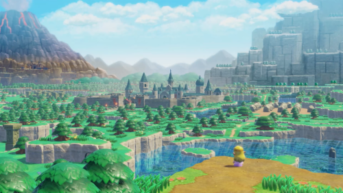 Legend Of Zelda™ Echoes Of Wisdom Video Game For Nintendo Switch Perspective: top