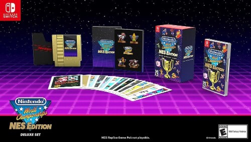 Nintendo® World Championships NES Edition – Deluxe Set Perspective: top