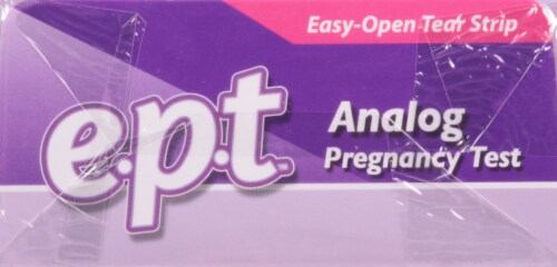 EPT™ Analog Pregnancy Test Twin Pack Perspective: top