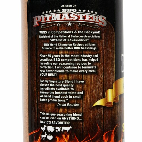 Butcher BBQ Private Seasoning Signature BBQ Rub Seasoning Gluten Free 12.9 Oz Perspective: top