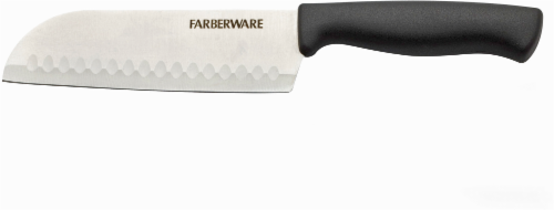 Farberware Edgekeeper 5-Inch Santoku Knife & Sheath Perspective: top