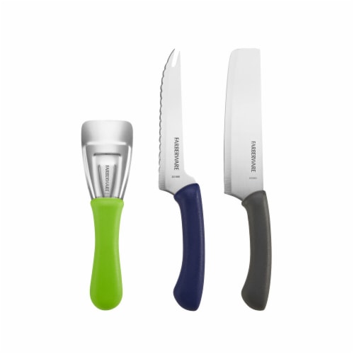 Farberware Vegetable Knife Set Perspective: top