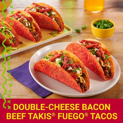 Old El Paso™ Takis® Fuego® Stand 'N Stuff Taco Shells Perspective: top