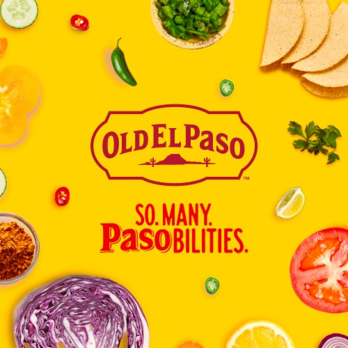 Old El Paso™ Stacked Queso Crunch Kit Perspective: top