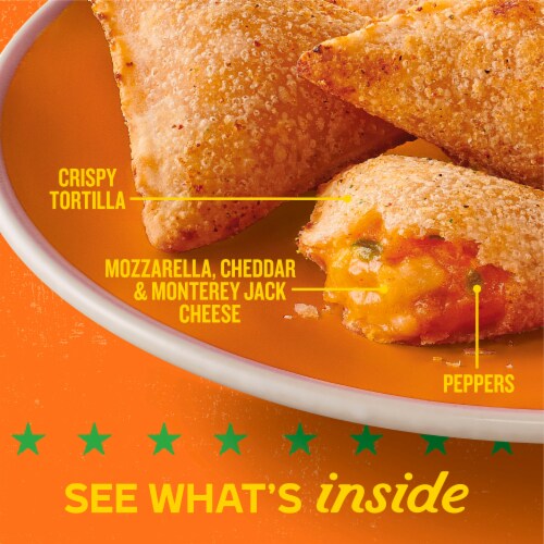 Old El Paso Stuffed Nachos Three Cheese Perspective: top