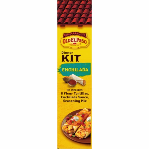 Old El Paso Enchilada Dinner Kit With Flour Tortillas Enchilada Sauce Seasoning Mix 14 Oz