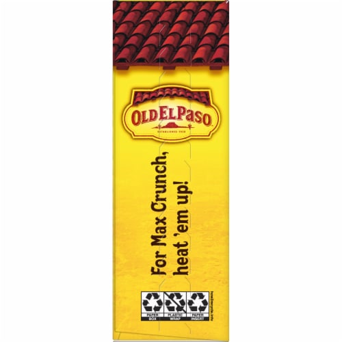 Old El Paso™ Gluten Free Crunchy White Corn Taco Shells Perspective: top