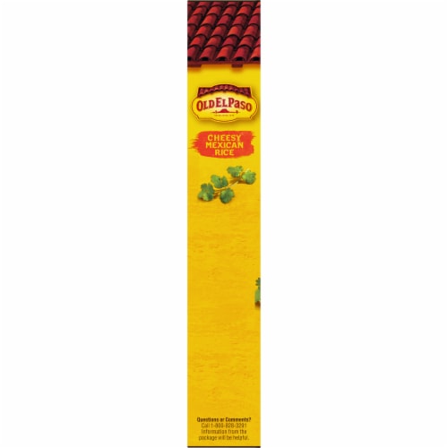 Old El Paso Cheesy Mexican Style Rice Perspective: top
