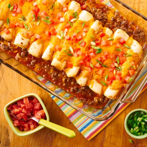 Old El Paso Hot Red Enchilada Sauce Perspective: top