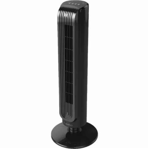 Lasko Oscillating Tower Fan with Remote Control - Black Perspective: top