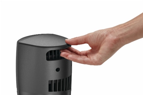 Lasko Twist-Top Tower Fan - Black Perspective: top
