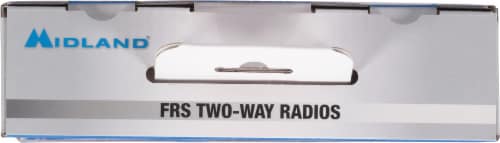 Midland X-Talker Two Way Radios Perspective: top