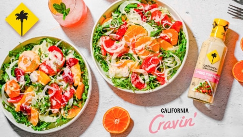California Pizza Kitchen® Citrus Poppyseed Salad Dressing Perspective: top