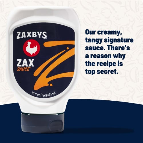 Zaxbys Zax Sauce 16 fl oz Perspective: top