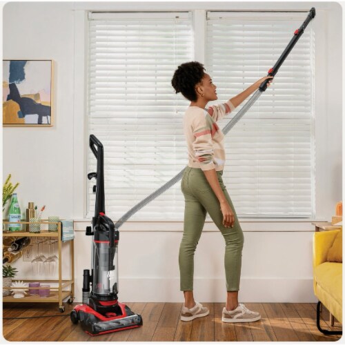 Dirt Devil Multi-Surface Reach+ Upright Vacuum UD76300V Perspective: top