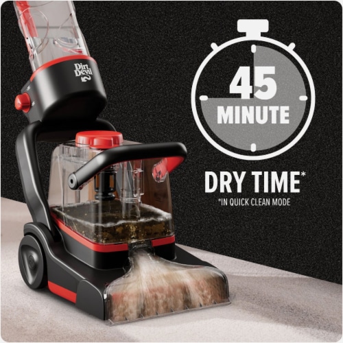 Dirt Devil Full Sized Carpet Cleaner Perspective: top