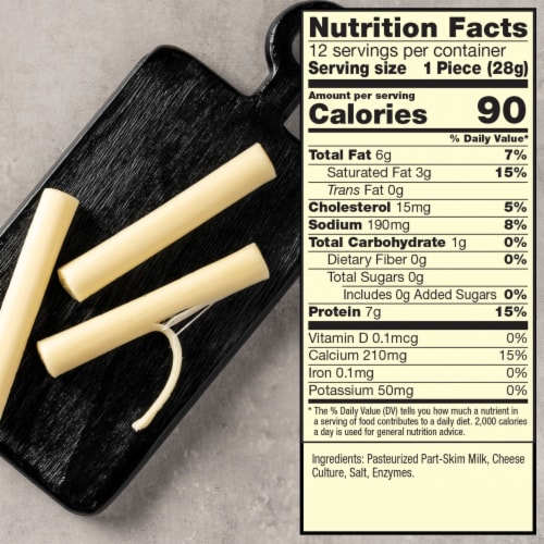 Sargento String Cheese 12 Count - 12 Ounce Perspective: top