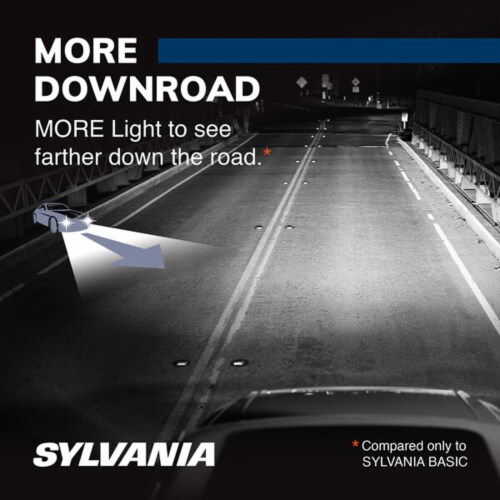 SYLVANIA H7 SilverStar Headlight, 2 Pack