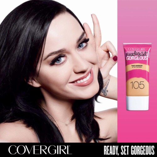 CoverGirl Ready Set Gorgeous Classic Ivory Foundation Perspective: top