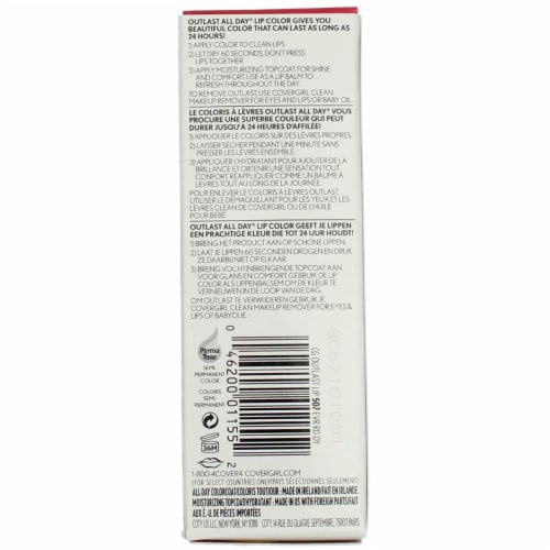 CoverGirl Outlast® 507 Ever Red-Dy All-Day Lip Gloss Perspective: top