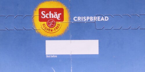 Schar Gluten Free Crispbread Perspective: top