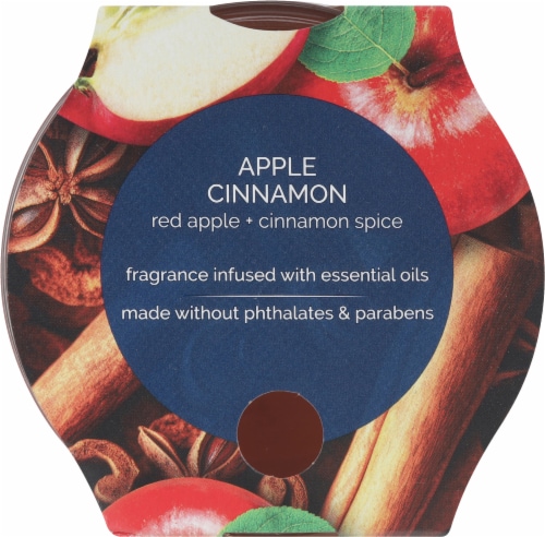 Glade® Welcoming Apple Cinnamon 3 Wick Candle Perspective: top