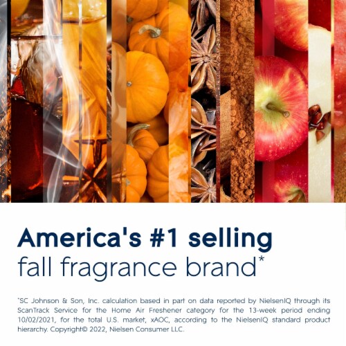 Glade® Limited Edition Fall Night Long Candle Perspective: top