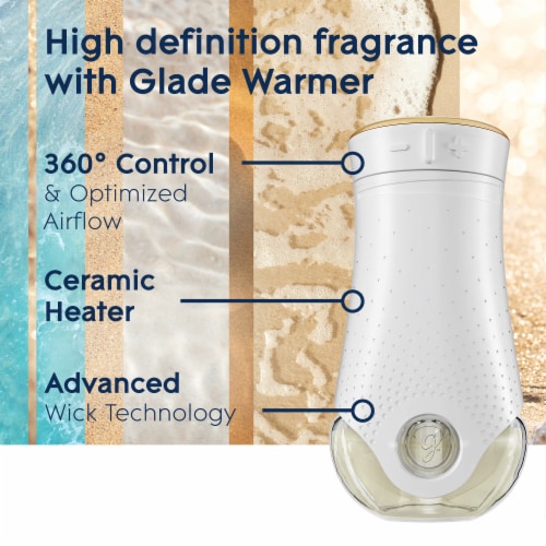 Glade® PlugIns® Scented Oil Air Freshener Aqua Waves Perspective: top