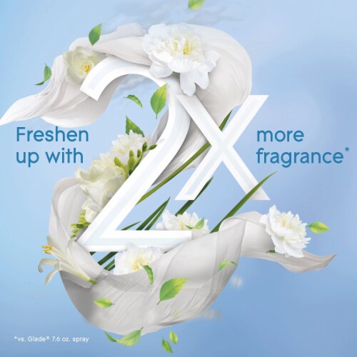 Glade® Clean Linen Air Freshner Spray Perspective: top
