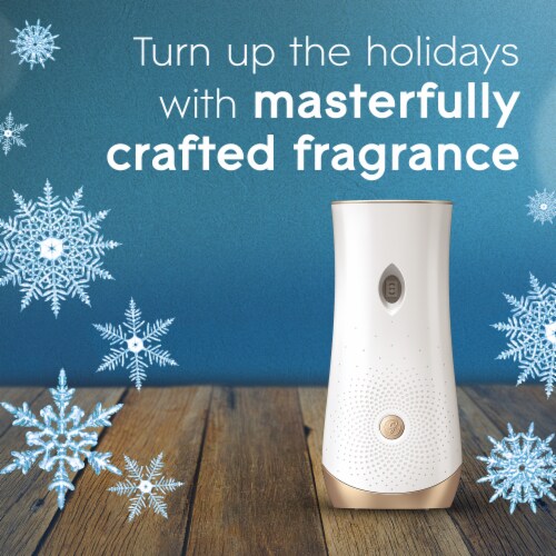 Glade Starlight & Snowflakes Automatic Spray Refill Perspective: top