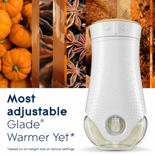 Glade® Limited Edition Pumpkin Spice It Up Plug In Oil Perspective: top