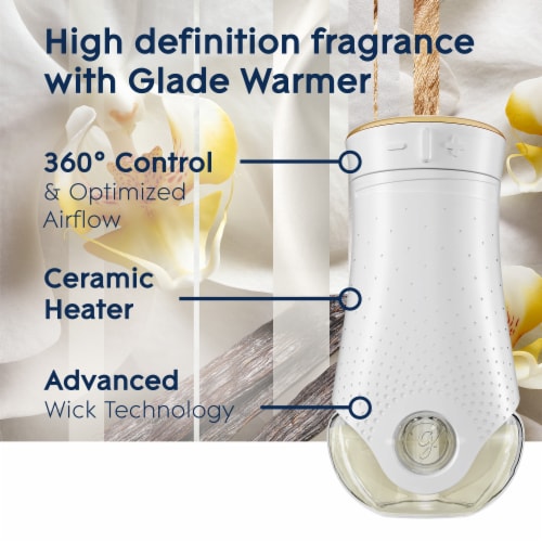 Glade® PlugIns® Scented Oil Air Freshener Sheer Vanilla Embrace Perspective: top