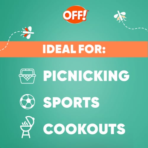 Off!® Family Care Smooth & Dry Insect Repellent Aerosol Spray Perspective: top
