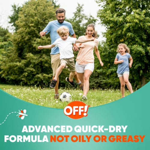 OFF! FamilyCare Insect Repellent I, Smooth & Dry, 2.5 fl oz, 1 ct Perspective: top
